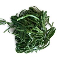 Tagliolini al Basilico, Schmale Bandnudeln mit Basilikum,...