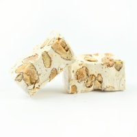 Torroncini mit Mandeln und Honig aus Sardinien, hart, 200g, Geschenkverpackung, weißer Nougat, Torrone, Pruneddu Torronificio Artigianale