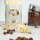 Torroncini mit Haselnüssen und Honig aus Sardinien, hart, 200g, Geschenkverpackung, weißer Nougat, Torrone, Pruneddu Torronificio Artigianale