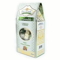 Torroncini mit Walnüssen und Honig aus Sardinien, hart, 200g, Geschenkverpackung, weißer Nougat, Torrone, Pruneddu Torronificio Artigianale