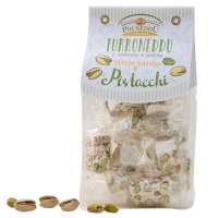 Torroncini mit Pistazien und Honig aus Sardinien, hart,...